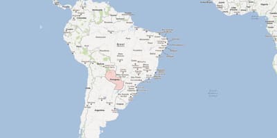 図南米パラグアイ